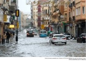 Sturm "Dana" in Spanien: Tausende Evakuierungen und rote Wetterwarnungen in Málaga und Valencia