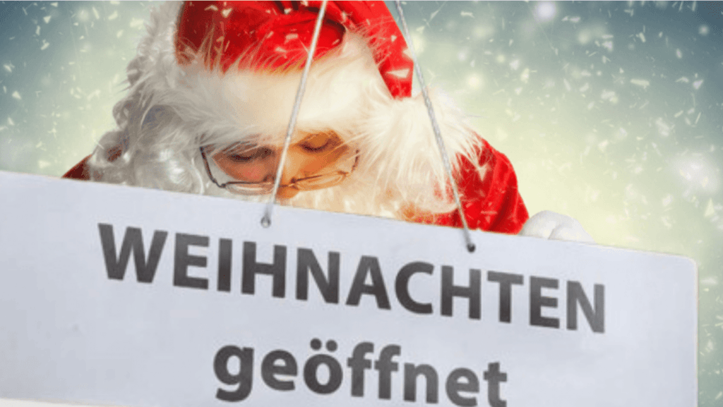 Was hat an Weihnachten in Deutschland geöffnet? REnewz gibt den Überblick