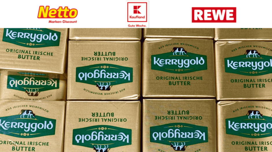 Kerrygold-Butter im Angebot – Supermärkte und Discounter rationieren den Verkauf aufgrund starker Preisnachlässe und hoher Nachfrage. Erfahren Sie mehr über die aktuellen Einschränkungen und wo Sie das Produkt noch günstig bekommen können.