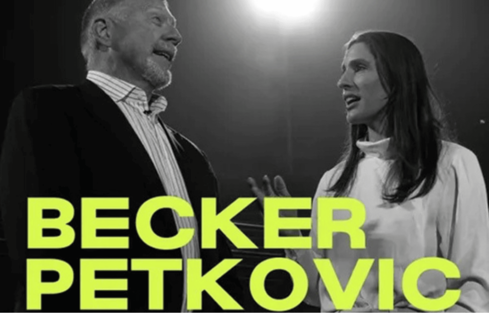 Boris Becker und Andrea Petković starten neuen Tennis-Podcast