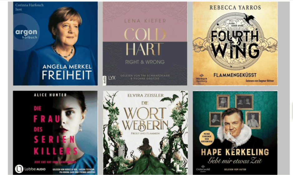 Angela Merkels Hörbuch Freiheit führt die Streaming-Charts an Angela Merkel begeistert mit Hörbuch und Vorträgen in Deutschland