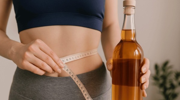 Apfelessig richtig trinken: Hilft beim Abnehmen, reguliert Blutzucker & kurbelt den Stoffwechsel an. Jetzt Wirkung, Risiken & Anwendung im Expertenartikel entdecken!