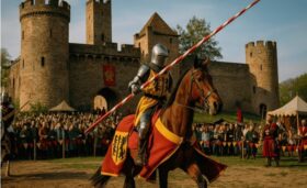 Ostern 2025 wird mittelalterlich: Die besten Ritterturniere in Deutschland mit Turnieren, Märkten und Shows – ideal für Familien und Kulturfans.
