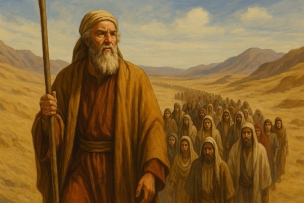 Die Geschichte des Osterfestes beginnt mit Moses. Warum führte er sein Volk 40 Jahre durch die Wüste? Ein historischer Blick auf Freiheit, Glaube und Neubeginn.