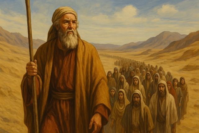 Die Geschichte des Osterfestes beginnt mit Moses. Warum führte er sein Volk 40 Jahre durch die Wüste? Ein historischer Blick auf Freiheit, Glaube und Neubeginn.