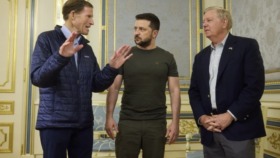 81 US-Senatoren unterstützen ein Gesetz für harte Sanktionen gegen Russland, falls Moskau Friedensgespräche mit der Ukraine ablehnt oder erneut angreift.