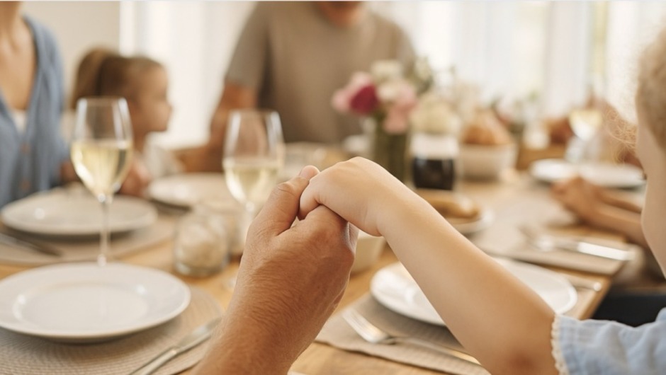 Tischgebete aus Christentum, Judentum, Islam & mehr: Rituale, Gebete & spirituelle Gesten vor dem Essen – mit Familie, Kindern & Achtsamkeit.