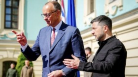 Wolodymyr Selenskyj kommt am Mittwoch nach Berlin. Geplant sind Gespräche mit Kanzler Merz und Bundespräsident Steinmeier. Verkehrssperrungen möglich.
