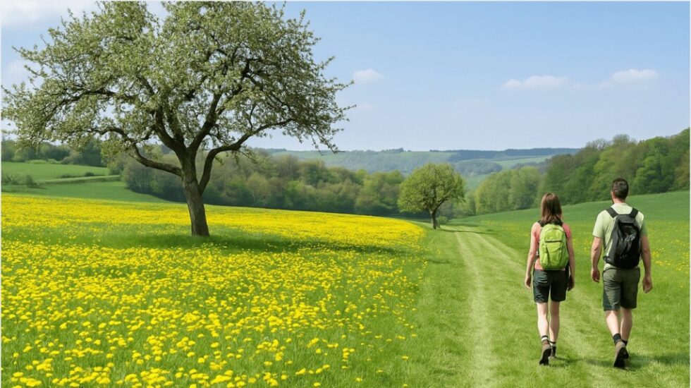 Heute, am 14. Mai, begeht Deutschland den Tag des Wanderns. Der Deutsche Wanderverband ruft bundesweit zu offenen Wanderaktionen und Naturerlebnissen auf.