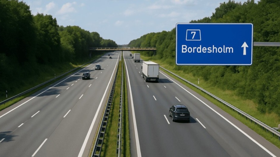 A7 bei Bordesholm wird vom 16. bis 19. Mai 2025 voll gesperrt. Der Rückbau einer Behelfsbrücke führt zu umfangreichen Umleitungen.