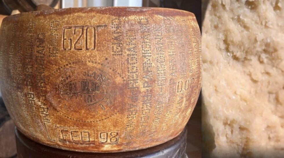 In Italien wurde ein 27 Jahre alter Parmigiano Reggiano geöffnet – der älteste genießbare Parmesan der Welt. Ein kulinarischer Rekord aus der Emilia-Romagna.