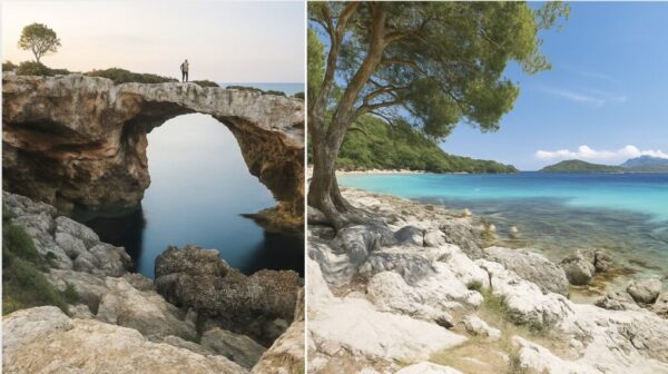 Entdecken Sie Mallorcas traumhafte Buchten in Spanien: Versteckte Calas, türkisblaues Wasser und unberührte Natur – perfekt für Ihren nächsten Strandurlaub.