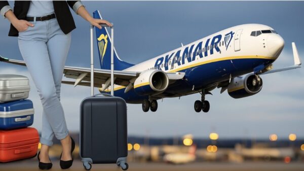 Ryanair ändert 2025 Gepäck- und Boarding-Regeln: Nur digitale Bordkarten, 120 € Verspätungsstrafe und strengere Handgepäckgrenzen.