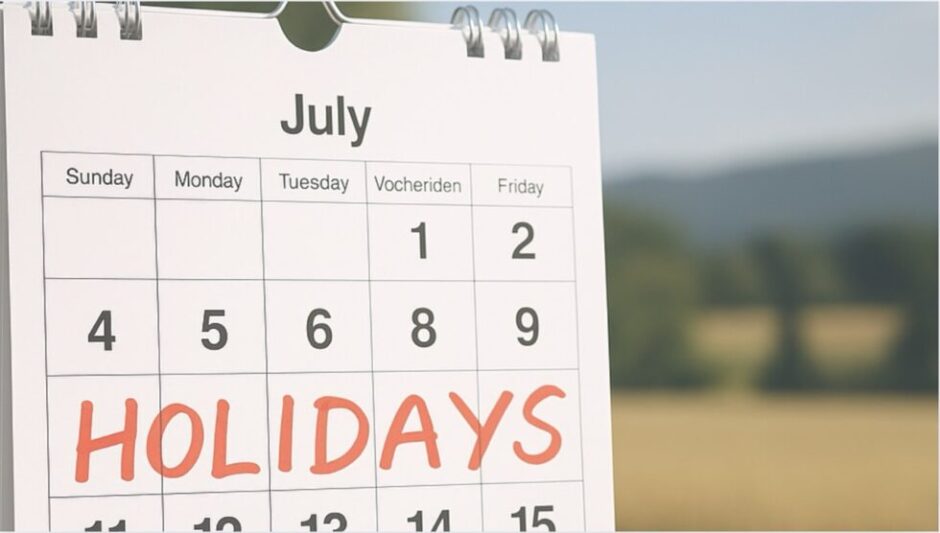 Im Juli 2025 gibt es in Deutschland keine Feiertage – aber Schulferien fast überall. Alle freien Tage, Wochenenden & Urlaubstipps im Überblick.