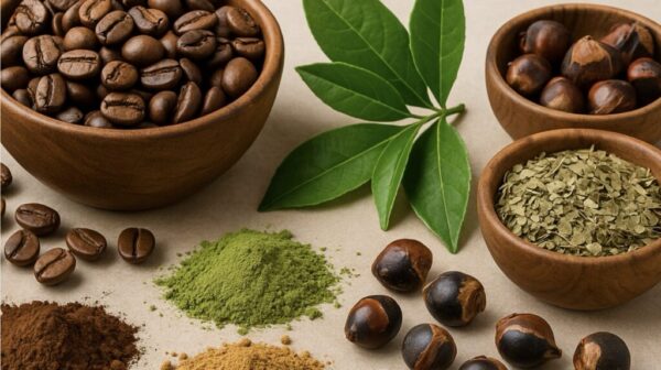 Koffein: Wirkung, natürliche Quellen wie Matcha, Guayusa & Kaffee – und warum Sportler auf gebundenes Koffein für Fokus, Ausdauer & Fettverbrennung setzen.