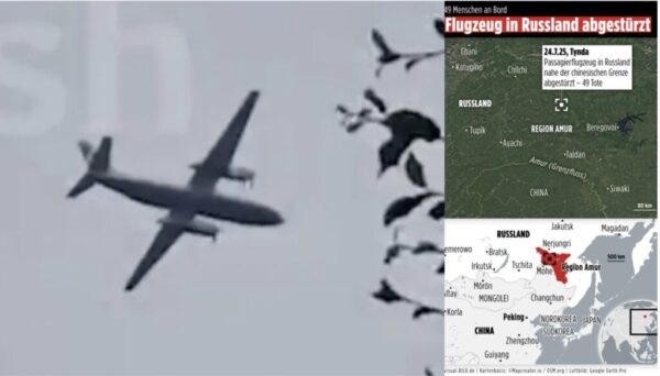 In Russland ist eine Antonov An-24 mit 49 Menschen an Bord nahe Tynda abgestürzt. Die Staatsanwaltschaft ermittelt gegen Angara Airlines.