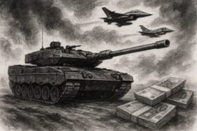 Milliardenausgaben für Waffen sollen Deutschland aus der Krise holen. Experten warnen: Der wirtschaftliche Nutzen bleibt gering, die Risiken steigen.