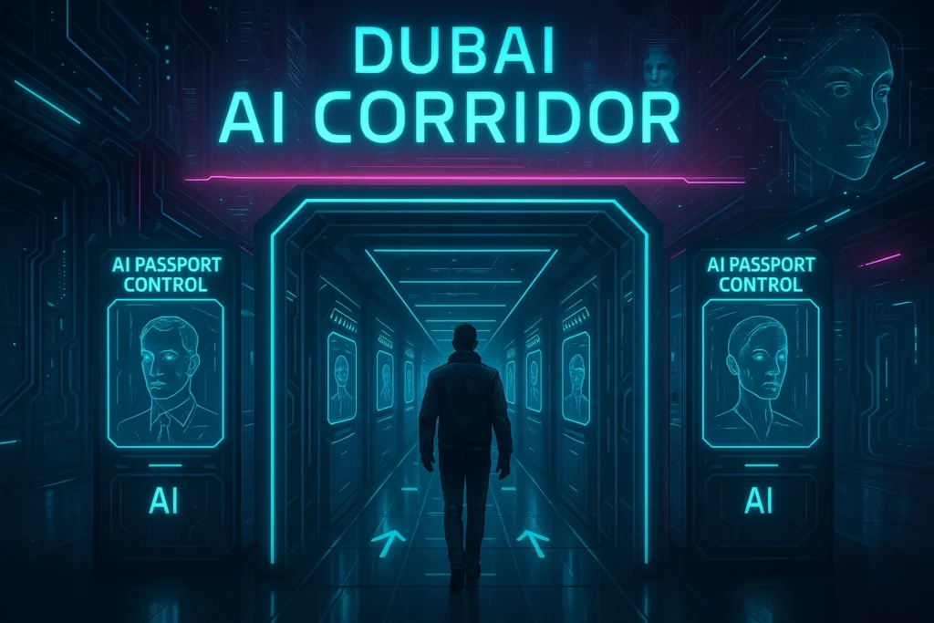 Dubai eröffnet ersten KI-Korridor für Passkontrolle in Sekunden. Deutschland prüft ähnliche Systeme – zwischen Effizienz, Kosten und Datenschutz.