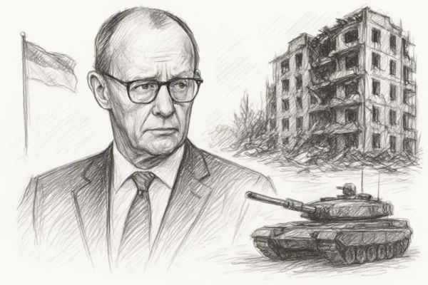 Bundeskanzler Friedrich Merz betont die schwierigen Friedensverhandlungen für die Ukraine. Trotz diplomatischer Bemühungen seien erst 200 Meter von 10 Kilometern erreicht.