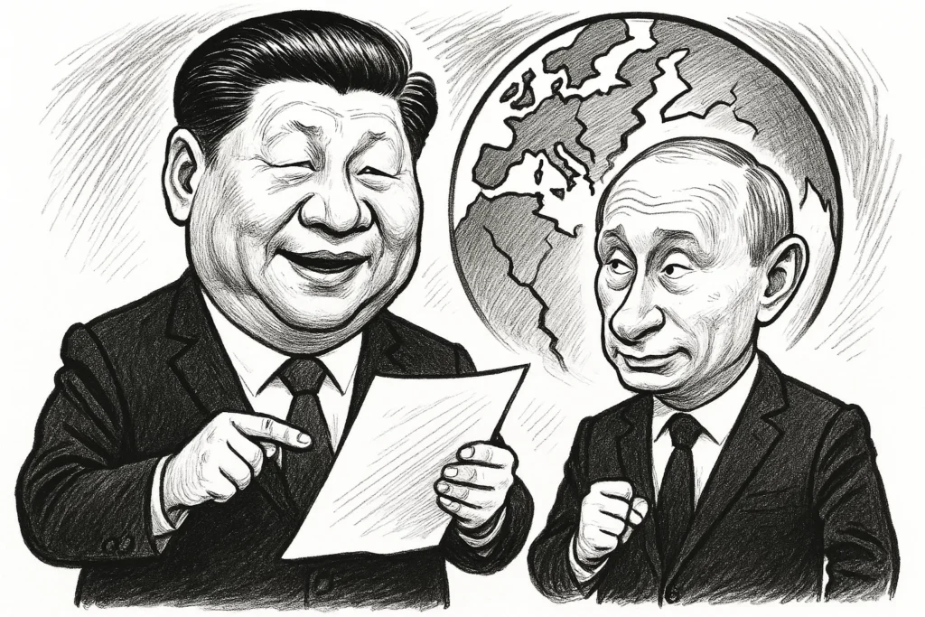 Xi Jinping erklärt, dass China und Russland eine neue Weltordnung schaffen wollen. USA erhöhen Druck mit Sanktionen, während der Globale Süden im Fokus steht.