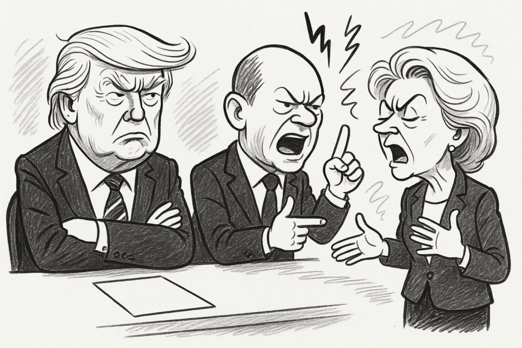Polen fehlte beim Washington-Gipfel mit Trump und EU-Spitzen. Regierung beschwichtigt, Opposition spricht von diplomatischem Versagen.