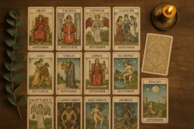 Tarot-Horoskop September 2025: detaillierte Deutung für alle Sternzeichen. Liebe, Beruf, Finanzen und Gesundheit mit klaren Handlungsschritten und Tarot-Botschaften.