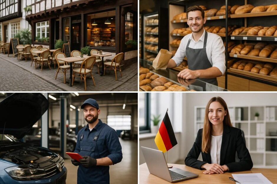 Unternehmen in Deutschland gründen – Chancen, Kosten, Rechtsformen, Steuern, Franchises und kleine Geschäftsideen. Alles für Gründer 2025 im Überblick.
