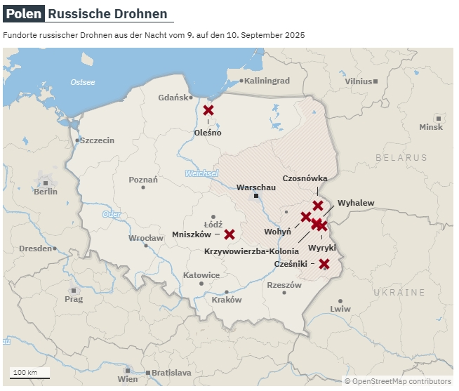 Militärexperte Nico Lange warnt: Russische Drohnen in Polen zeigen massive Lücken in der Nato-Abwehr. Europa müsse handeln und die Ukraine stärker integrieren.