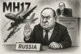 Flug MH17 am 17. Juli 2014: Russland ficht vor dem UN-Gericht seine Verantwortung an und nennt die ICAO-Entscheidung politisch motiviert.