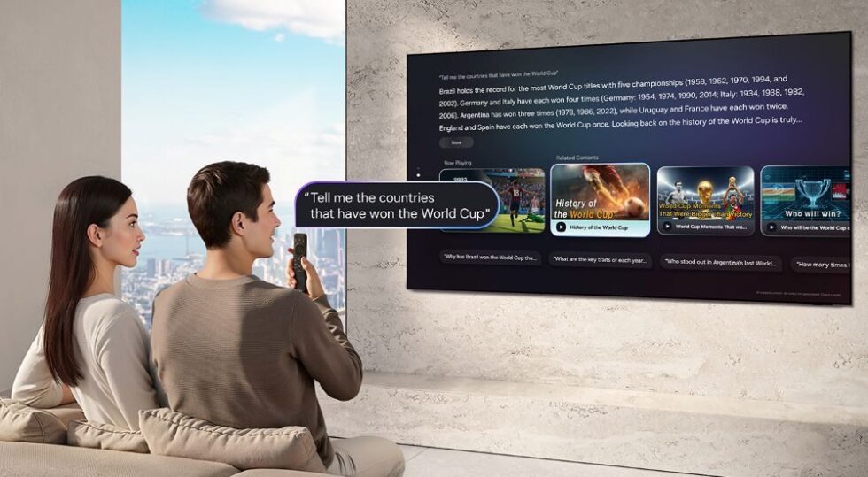 Samsung bringt mit Vision AI Companion die Zukunft des Fernsehens ins smarte Wohnzimmer