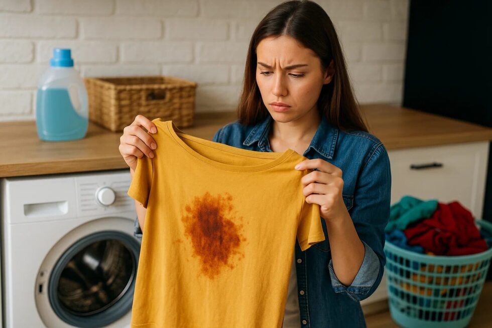 Waschmaschine hinterlässt Flecken: Ursachen, Tipps und Lösungen. So reinigen Sie Trommel, Schläuche und Dichtungen richtig, um dauerhaft saubere Wäsche zu erhalten.