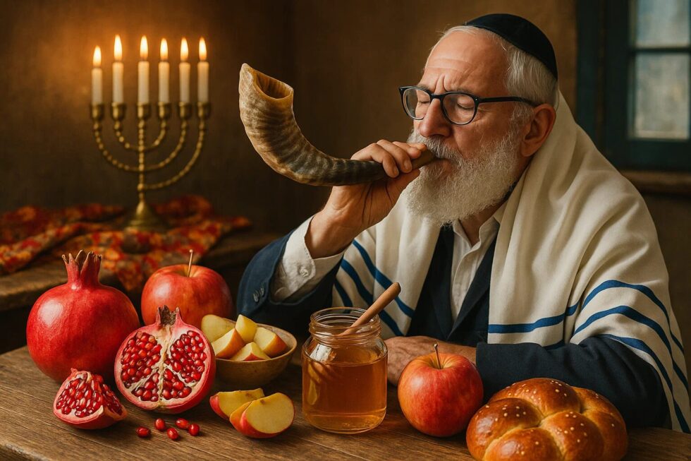 Rosch ha-Schana 2025 – jüdisches Neujahr in Deutschland und weltweit. Daten, Bräuche, Speisen und Programme in Synagogen, Museen und Gemeinden.