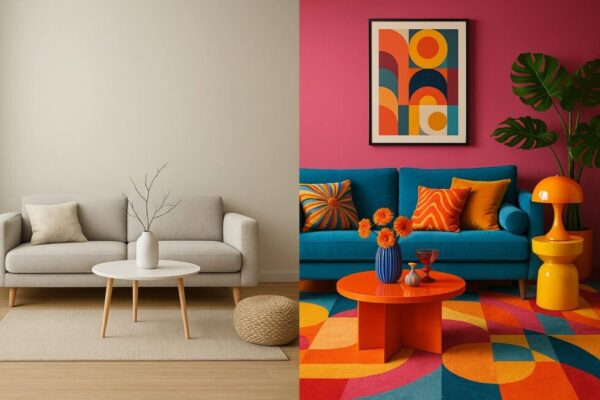 Minimalismus oder Maximalismus: welcher Wohnstil passt zu Ihrer Wohnung? Tipps, Kosten, Trends und psychologische Wirkung – alles, was Sie 2025 wissen müssen.