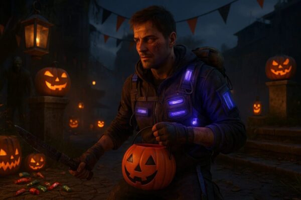Dying Light 2 Halloween Showdown 2025 läuft bis 20. Nov. Alle Fakten zu Kürbiskopf-Infizierten, Turmangriff, Kyberraider & exklusiven UV-Waffen. Jetzt teilnehmen!