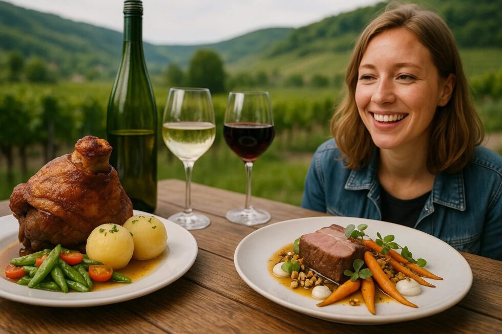 Neue Deutsche Küche & Weinregionen Deutschland – ein Guide für Food-Tourismus. Entdecken Sie Sachsen Wein, Slow Food Deutschland und die kulinarischen Highlights in Saale-Unstrut.