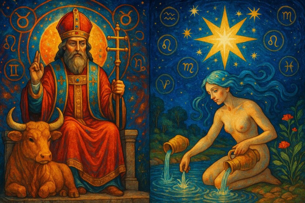 Tarot-Horoskop 10. Oktober 2025 enthüllt: Stier findet heute Stabilität, Wassermann Kraft zur Inspiration und Impulse. Tägliche Tarotprognose, Tipps und Hinweise.
