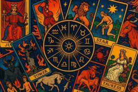Horoskop heute 1. November 2025 mit Tarot-Deutung und psychologischen Tipps. Tagesenergie, Liebe, Beruf und innere Balance für alle Sternzeichen.