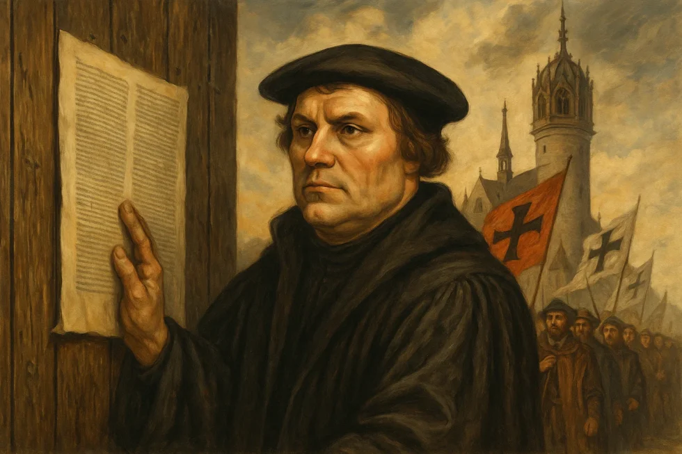 Warum feiert Deutschland am 31. Oktober den Reformationstag? Renewz.de erklärt, wie Martin Luther 1517 mit seinen Thesen die Kirche und das Land für immer veränderte.