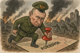 Russland verstärkt laut Financial Times seine Offensive im Donbass. Putin will Pokrowsk bis Mitte November einnehmen, während die Ukraine von schweren Kämpfen berichtet.