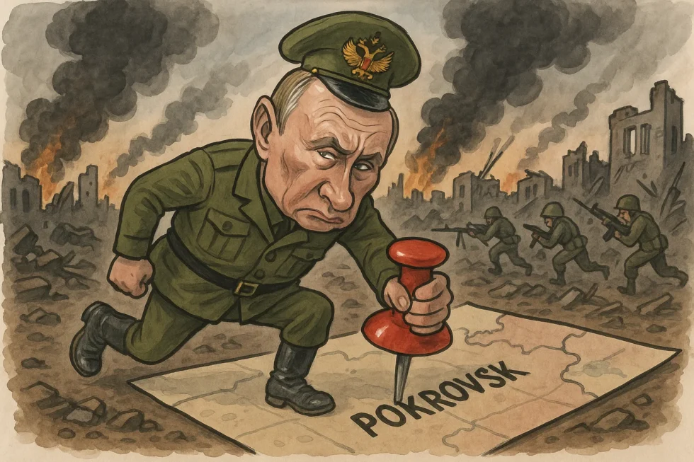 Russland verstärkt laut Financial Times seine Offensive im Donbass. Putin will Pokrowsk bis Mitte November einnehmen, während die Ukraine von schweren Kämpfen berichtet.