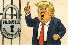 Donald Trump drängt Republikaner, das Filibuster zu beenden, um den längsten Regierungsstillstand in der Geschichte der USA zu beenden.