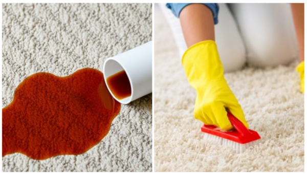 Dunkle, alte und hartnäckige Flecken aus Teppich sicher entfernen: Hausmittel, Profi-Methoden, Glasreiniger, Backpulver, Tipps für Laufspuren & Verfärbungen.