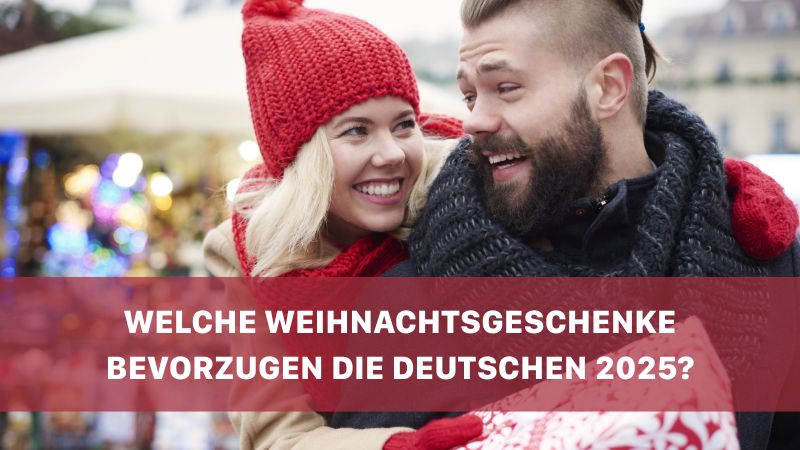 Welche Weihnachtsgeschenke bevorzugen die Deutschen 2025? TOP 3 enthüllt