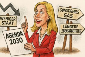 Ministerin Reiche (CDU) fordert „Agenda 2030“ gegen Deutschlands Wirtschaftskrise: weniger Staat, längere Lebensarbeitszeit und günstigere Gaspreise.