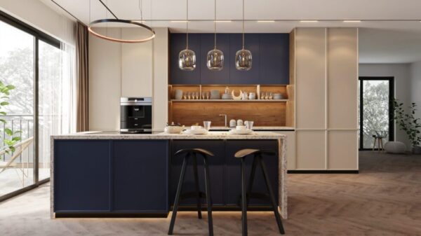 üchentrends 2026: Entdecken Sie die wichtigsten Design-Ideen für mehr Eleganz und Funktion. Erdtöne, versteckter Stauraum und die Walk-in-Pantry sind Schlüssel.