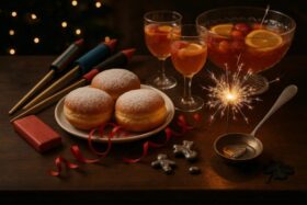 Traditionelle Silvestergerichte in Deutschland: Erfahren Sie, welche Speisen 2025 für Glück und Reichtum sorgen. Von Kartoffelsalat bis Linsen – alle Fakten.