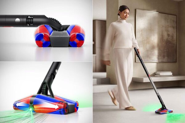 Der neue Dyson PencilVac ist der schlankste Akku-Staubsauger von Dyson. Er punktet mit 38 mm Durchmesser, einem 140k Hyperdymium Motor und selbstreinigenden Fluffycones.