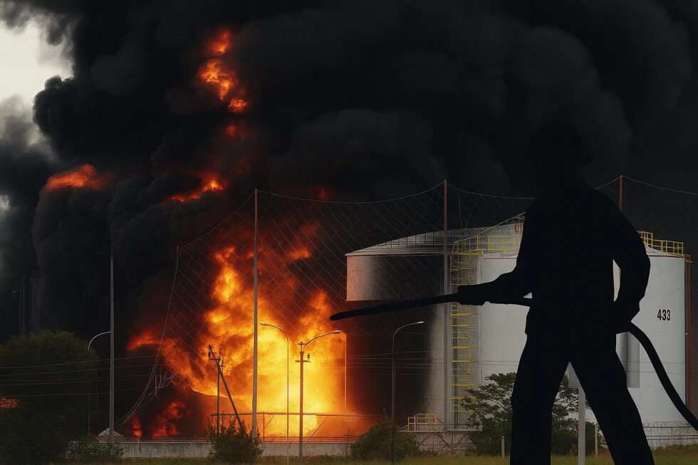 Ukrainische Drohnen trafen die Öl-Raffinerie Saratow und den Flugplatz Saky auf der Krim. Der fünfte Schlag gegen die Energieinfrastruktur soll Russlands Kriegswirtschaft schwächen.