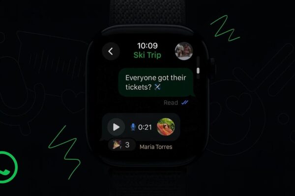 WhatsApp veröffentlicht eigenständige App für die Apple Watch. Nutzer können nun Sprachnachrichten senden und vollständige Chats sehen. Meta Platforms Inc. plant weitere Updates.