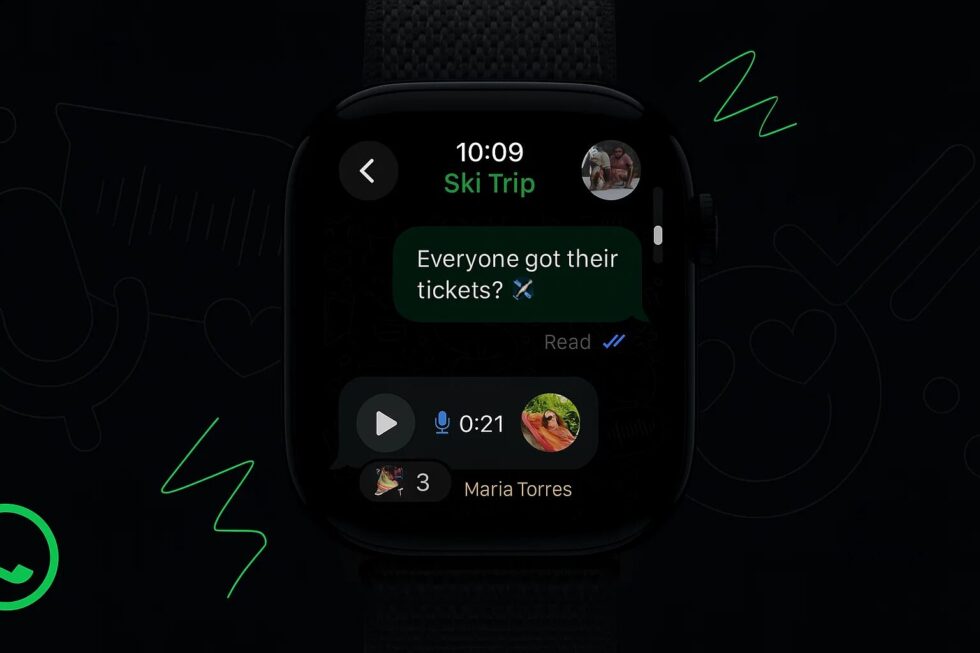 WhatsApp veröffentlicht eigenständige App für die Apple Watch. Nutzer können nun Sprachnachrichten senden und vollständige Chats sehen. Meta Platforms Inc. plant weitere Updates.